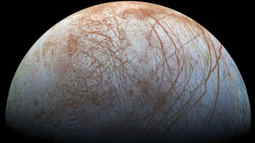 Океан на одной из лун Юпитера, Европе, возможно подходит для жизни